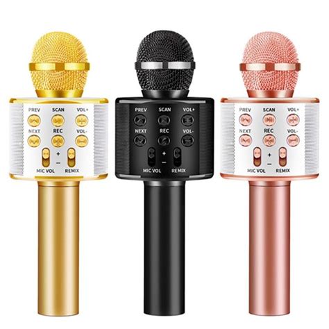 Wireless karaoke microphone for Motown magic with bluetooth capabilities